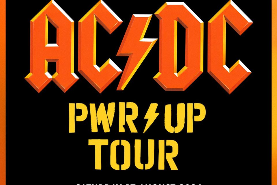 AC/DC Power Up Tour Poster